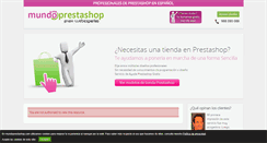 Desktop Screenshot of mundoprestashop.com