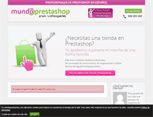 Tablet Screenshot of mundoprestashop.com